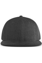 Pacific Headwear Wool Blend Heather Snapback Cap