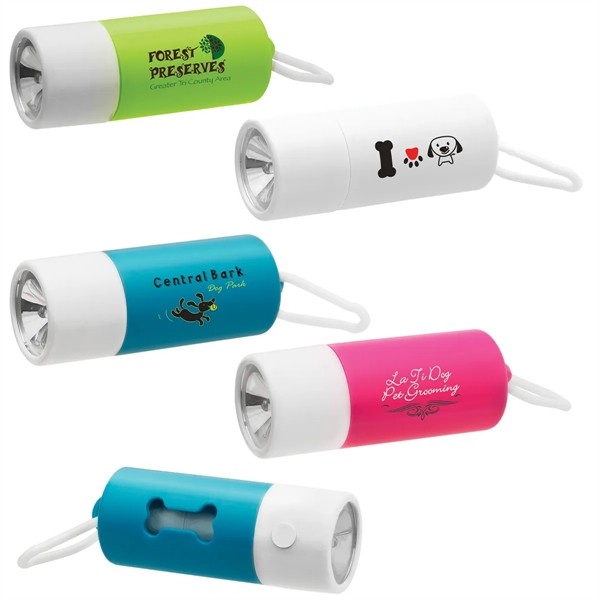 Light Up Waste Bag Dispenser for
