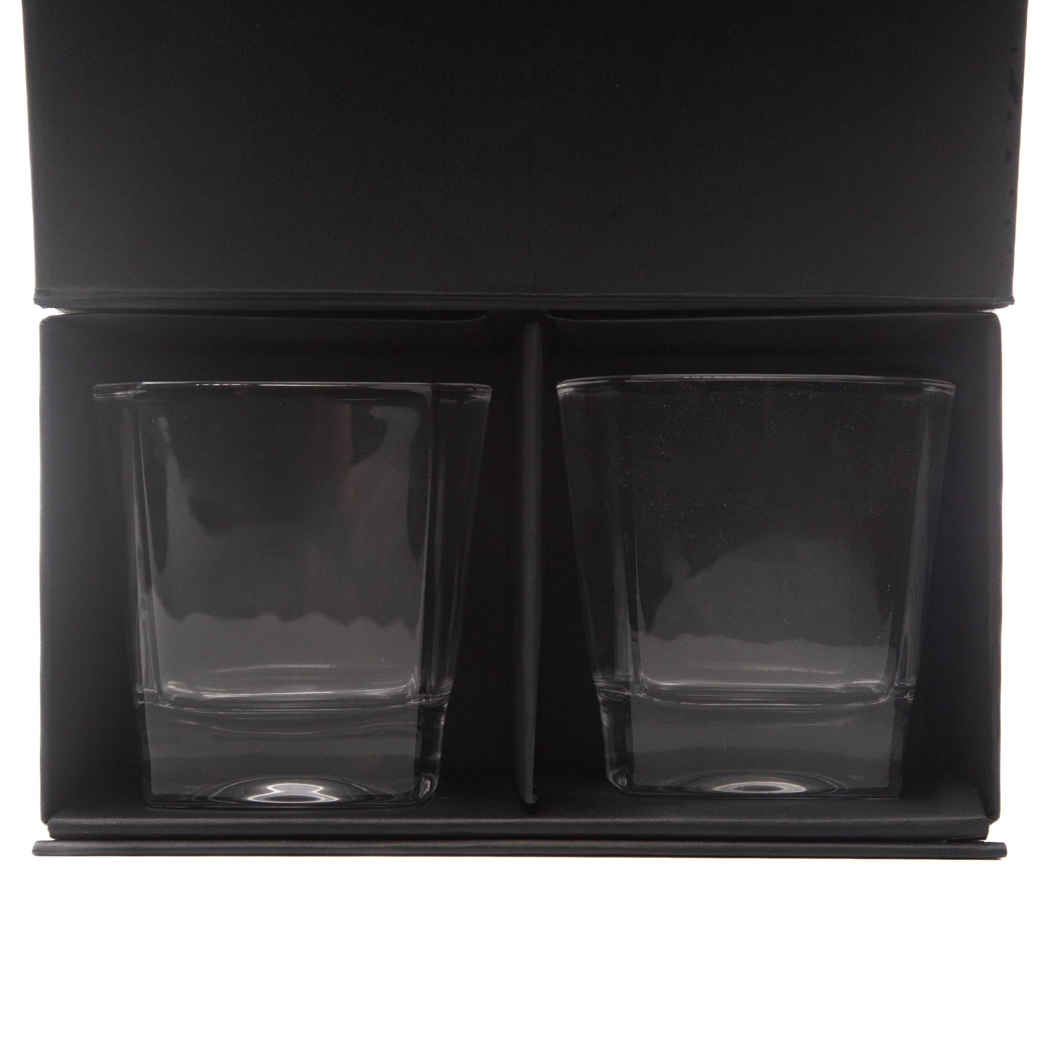 Aviara Whiskey Glass - 2 Glasses - Branded Black Box for