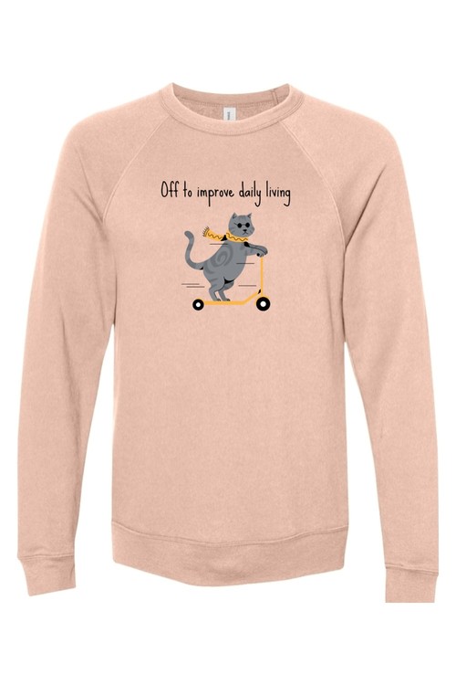 Bella + Canvas Unisex Sponge Fleece Raglan Crewneck for