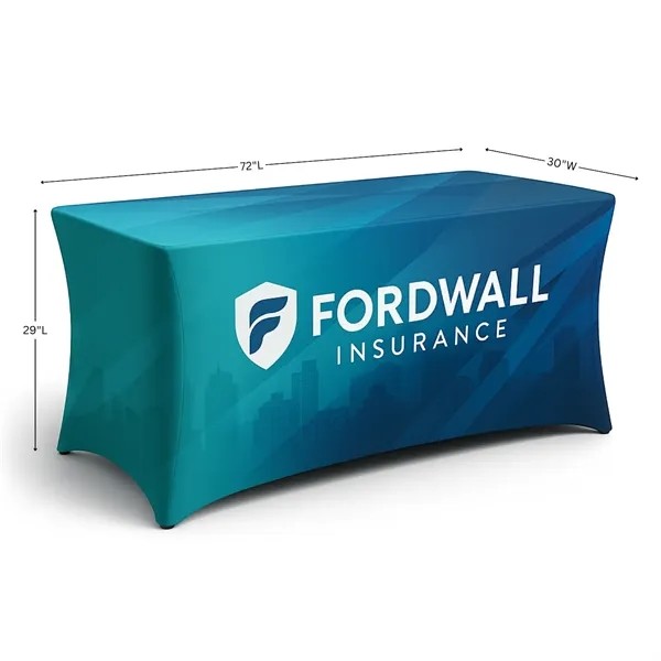 6' Spandex Stretch Table Cover for