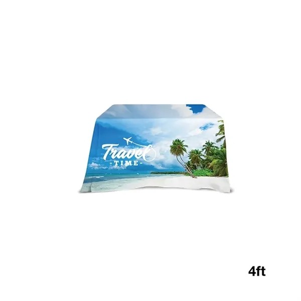 DisplaySplash 4' Open Back Table Throw for