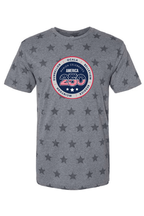 Code Five Star Print Tee for