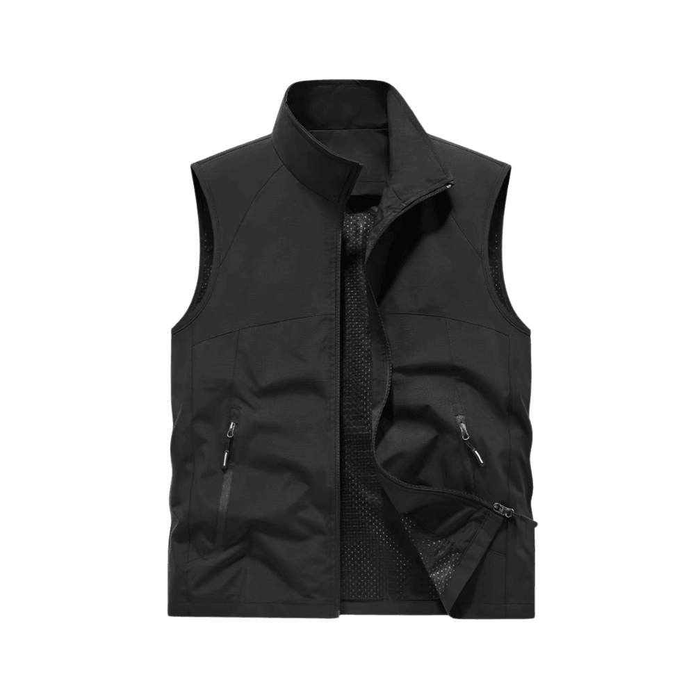 Stand-Up Collar Vest for