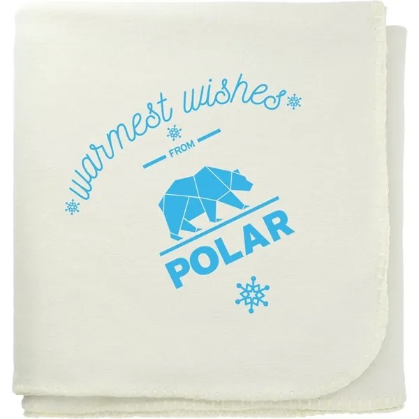 100% Recycled PET Fleece Blanket for