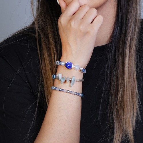 Ocean Charm Bracelet Set for