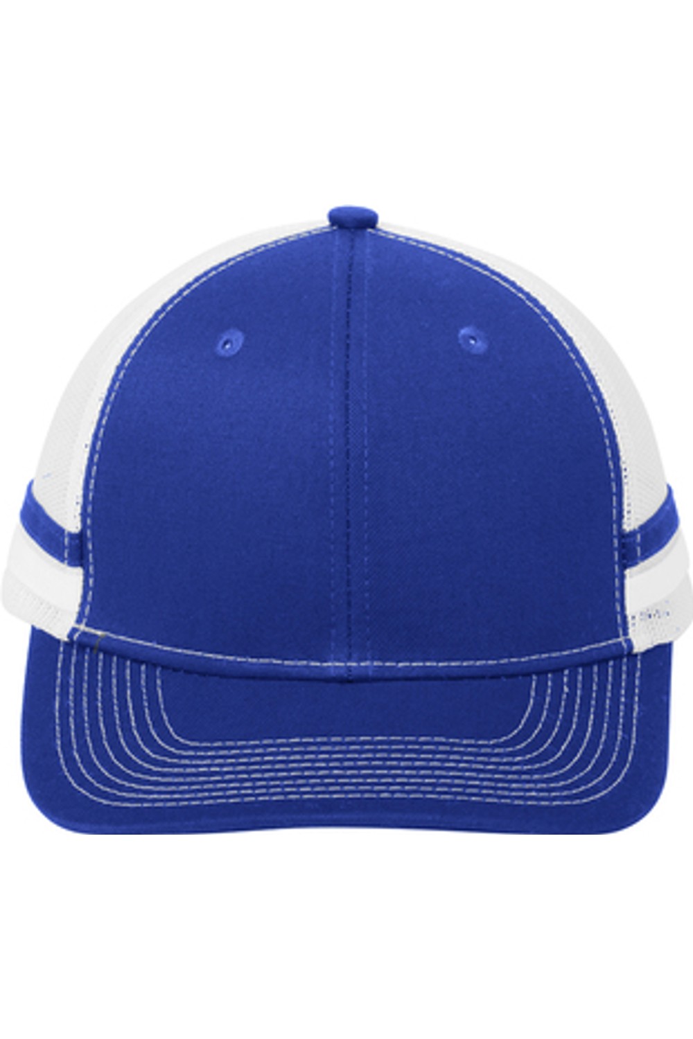 Port Authority Two-Stripe Snapback Trucker Cap for