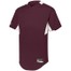 Maroon/White