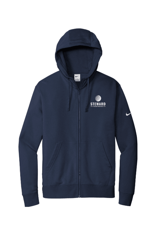 Nike Club Men's Fleece Sleeve Swoosh Full-Zip Hoodie for