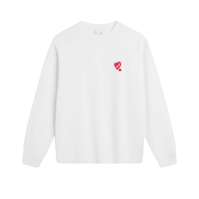 Li-Ning Women's Love Round Neck Sweatshirt for