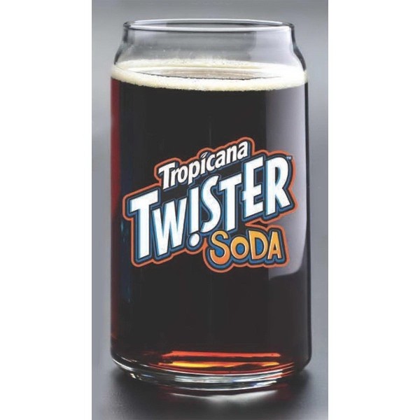 16 oz. Soda Can Glass for