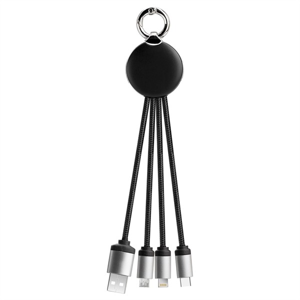 Howe 4 in 1 Light up logo Charging Cable with for