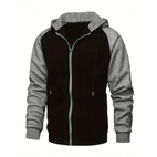 Men's Raglan Full Zip Hoodies