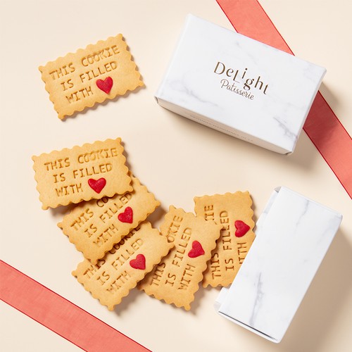 Cookie Filled With Love Mini Cookie Box (6) for