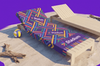 All Over Print Beach Towel