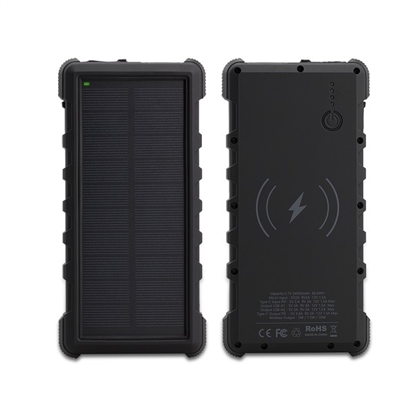 Neptune IP67 Waterproof Solar 24000mAh Power Bank for