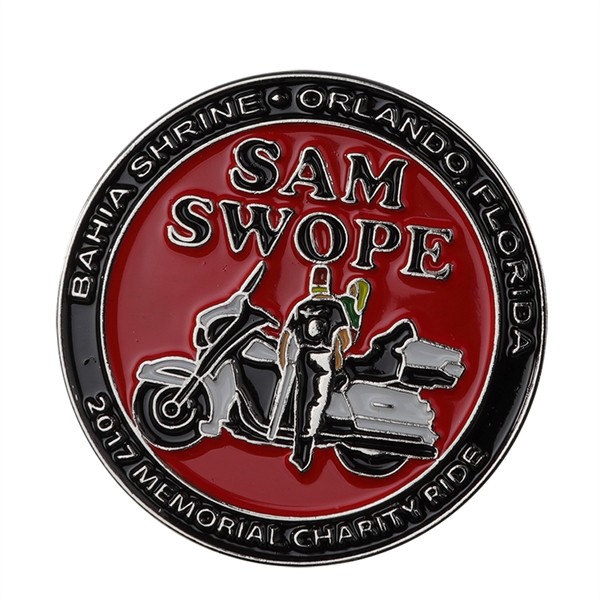 Soft Enamel Nickel Coins for
