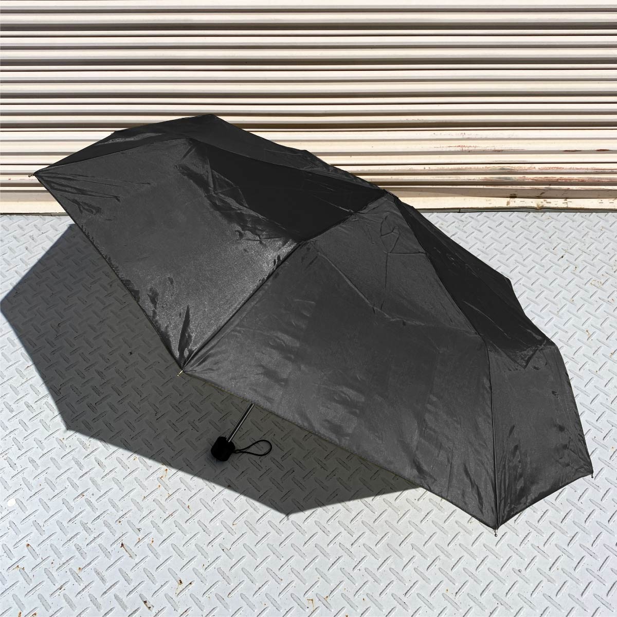 Embroidered Basic Folding Umbrella for