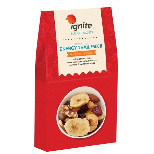 Well & Wellness Gable Box with Energy Trail Mix (2.6 oz.) for