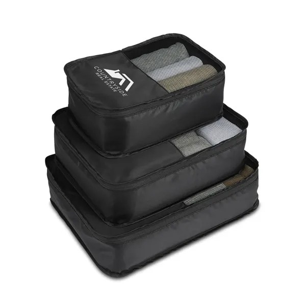 Prime Line 3pc Travel Packing Cube Set for