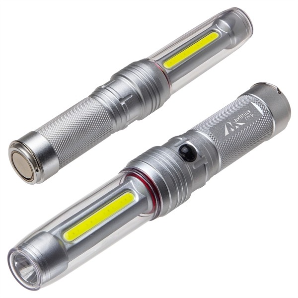 Baton COB  LED Flashlight with Magnetic Base for