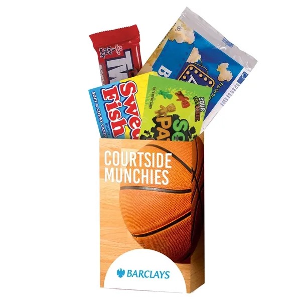 Basketball Concession Snack Box for