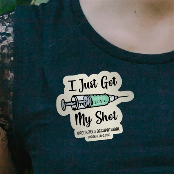 Custom Vaccine Stickers for