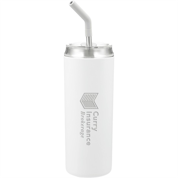 Marka Copper Vac Tumbler w/ SS straw 20oz for