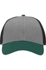 Heather Grey/ Charcoal/ Forest Green
