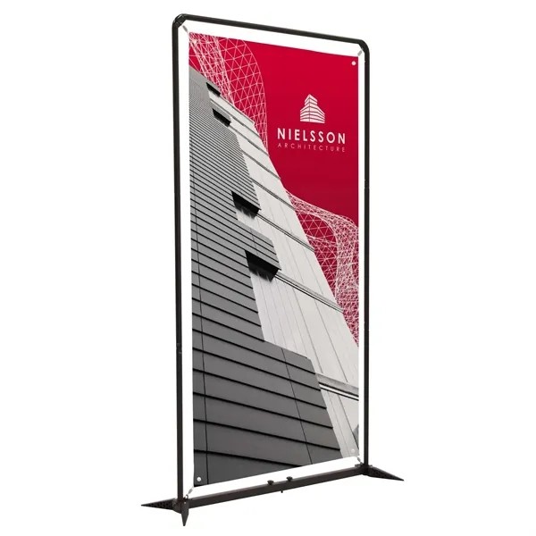 4.5' FrameWorx Banner Display Kit (Single-Sided, Vinyl) for