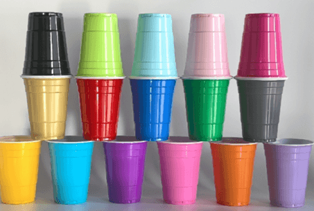 Disposable Plastic Party Cup - 16 Oz for