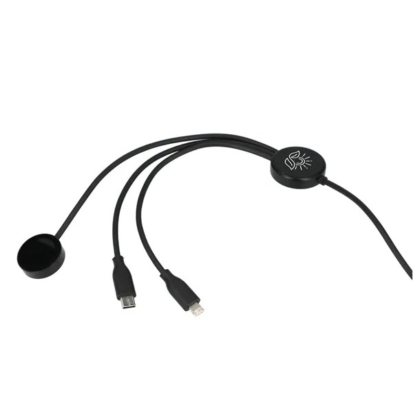 5-in-1 Long Charging Cables with iWatch Charger for