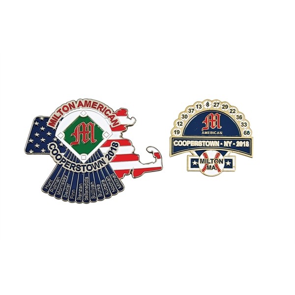 Custom Die Struck Team Pins for