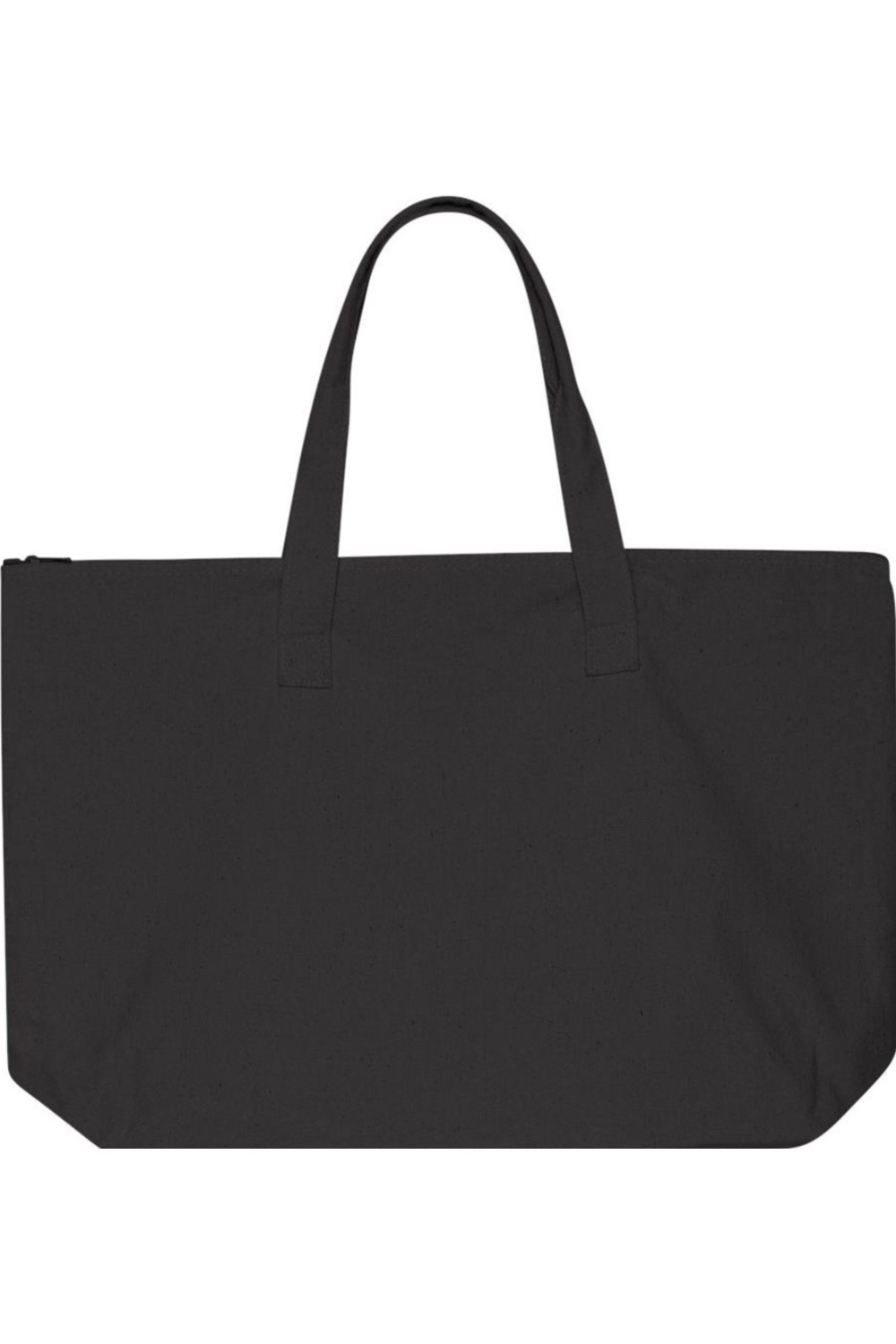 Liberty Bags 10oz Cotton Canvas Tote with Zipper Top Closure for