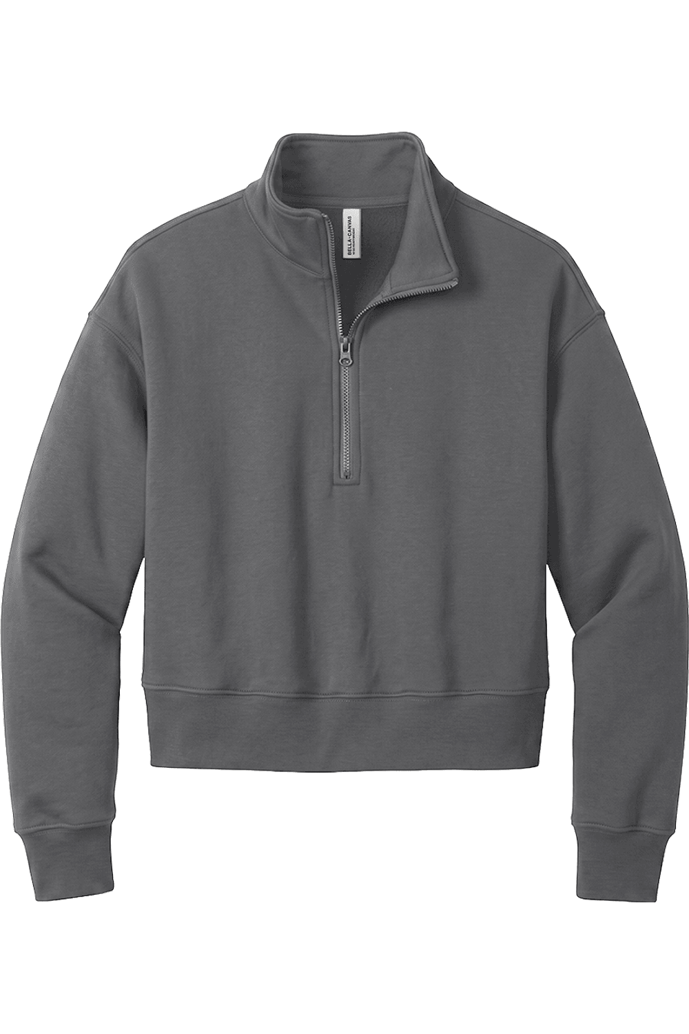 BELLA+CANVAS Women's 10-Ounce 1/2-Zip Pullover for