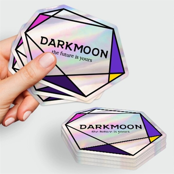 Holographic Die-Cut Sticker Singles for