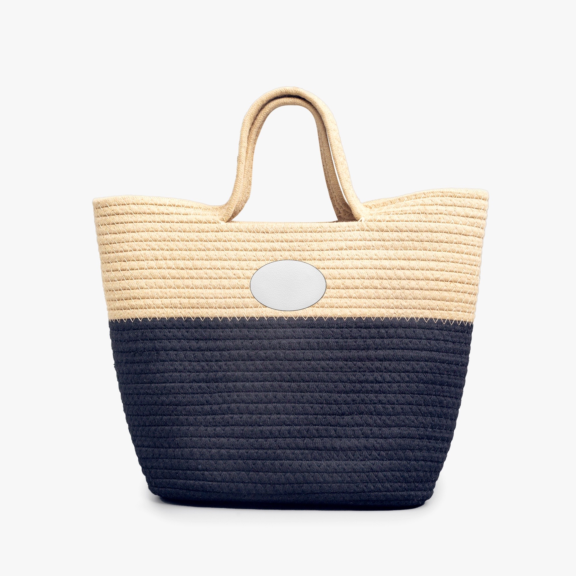 Handwoven Straw Bag for