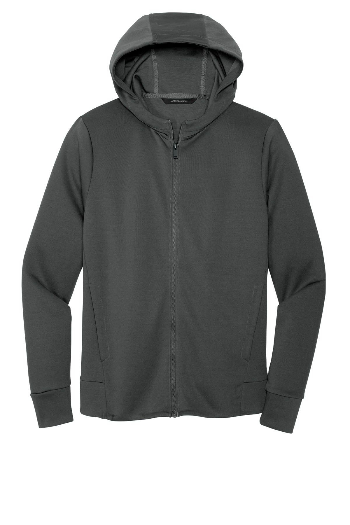 MERCER+METTLE Double-Knit Full-Zip Hoodie for