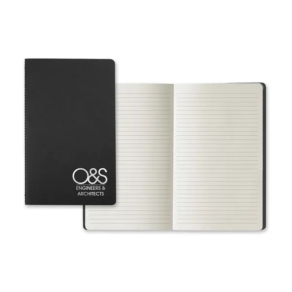 Prisma Medio Saddle Stitched Lined Ivory Page Journal for