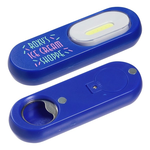 Flip N Flash COB Light  Bottle Opener for