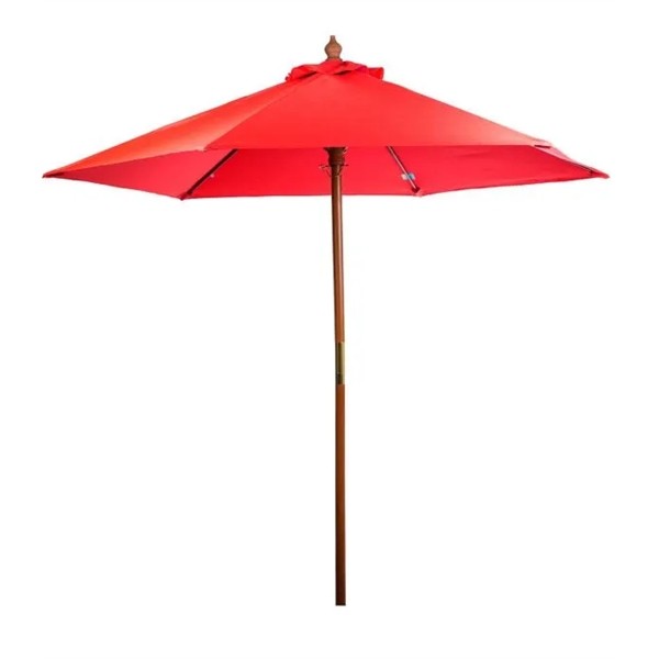 7' FSC Wood Market Umbrella for