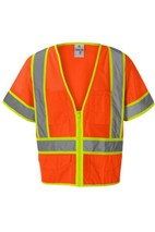 Kishigo Ultra-Cool Six-Pocket Mesh Surveyor’s Vest