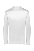 Holloway Youth Momentum Hooded Long Sleeve T-Shirt