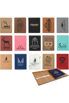 4 1/4" x 5 1/2" Leatherette Passport Holder