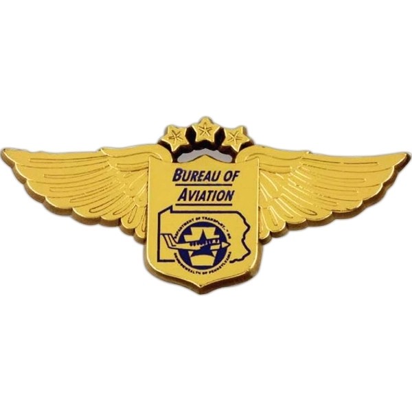 Plastic Wing Badge for