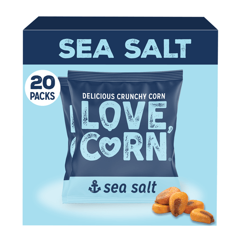 LOVE CORN Sea Salt 0.7oz x 20 Bags for