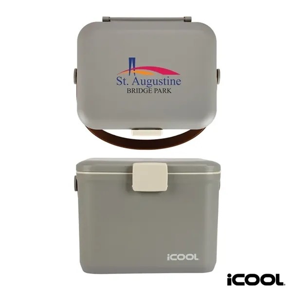iCOOL Hale 6-Can, 5.25 Qt Hard Sided Cooler for