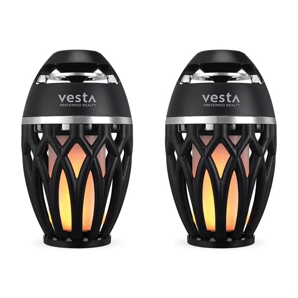 iLive™ Tiki & Bluetooth Speakers with LED Flame for