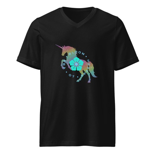 Unisex V-Neck T-shirt for
