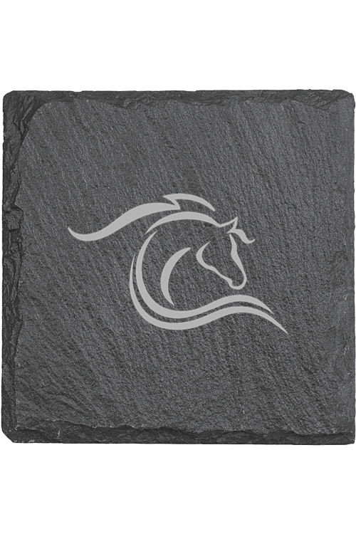 4" x 4" Square Slate Coaster for